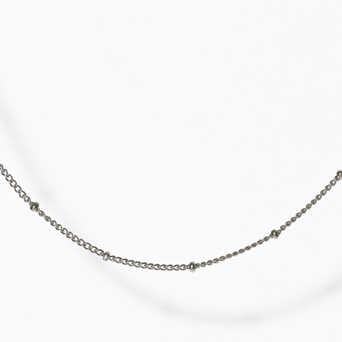 Lara Chain Necklace | Silver