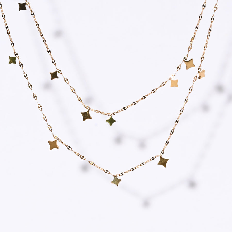 Aria Double Layered Necklace