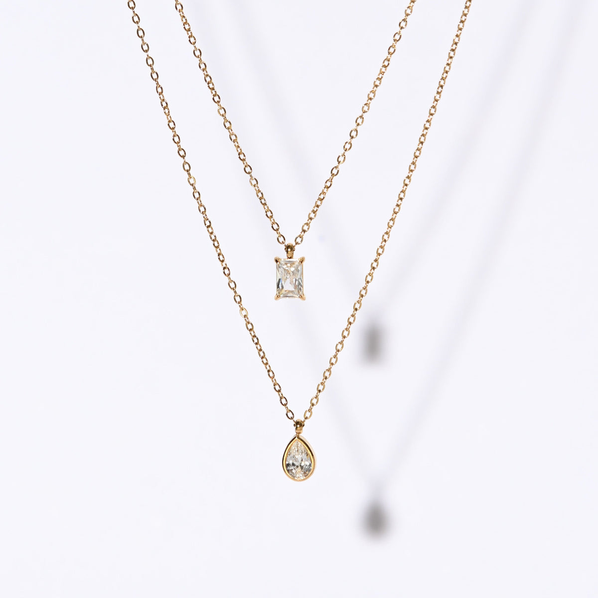 Jessica Layered Necklace | Gold