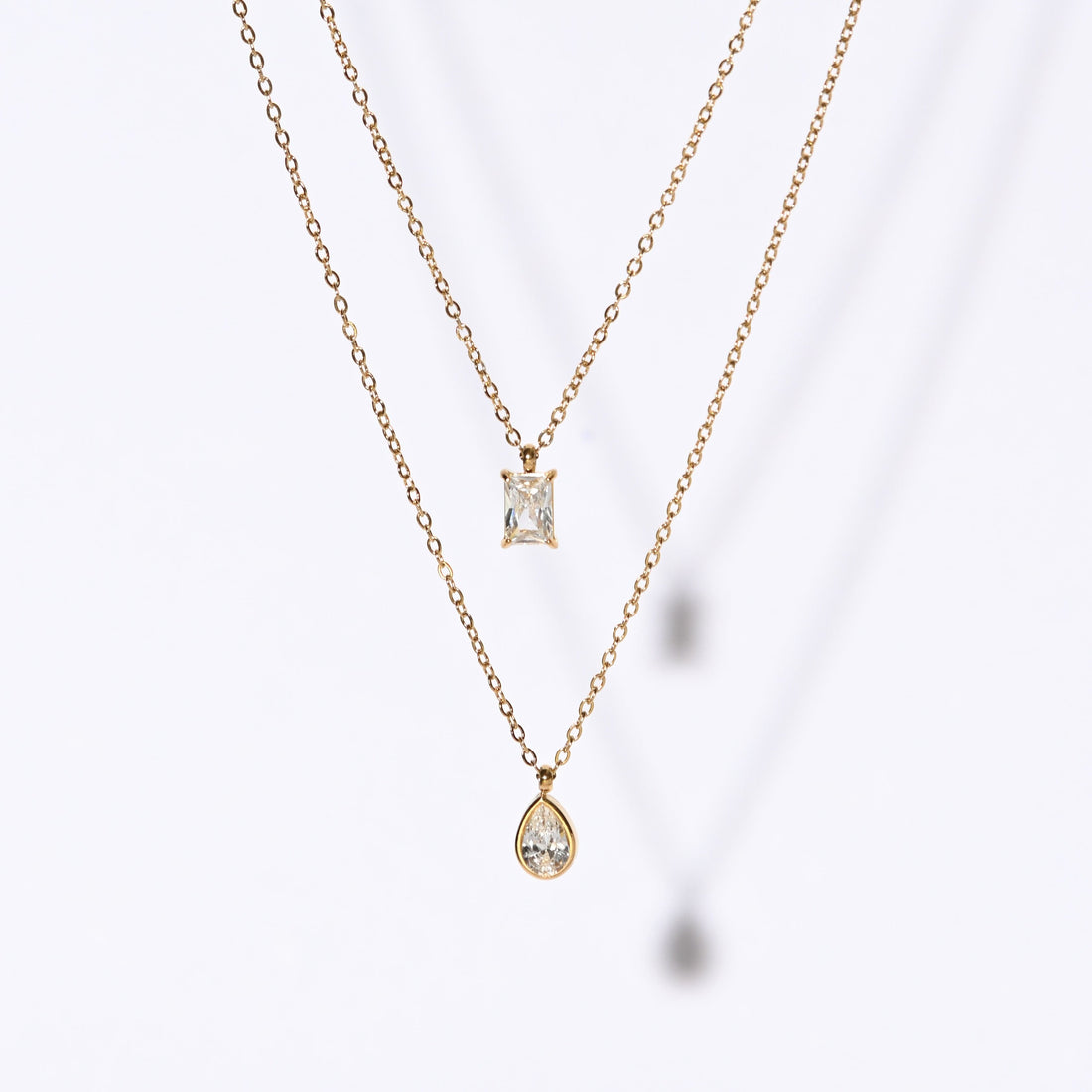 Jessica Layered Necklace | Gold