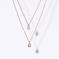 Jessica Layered Necklace | Gold