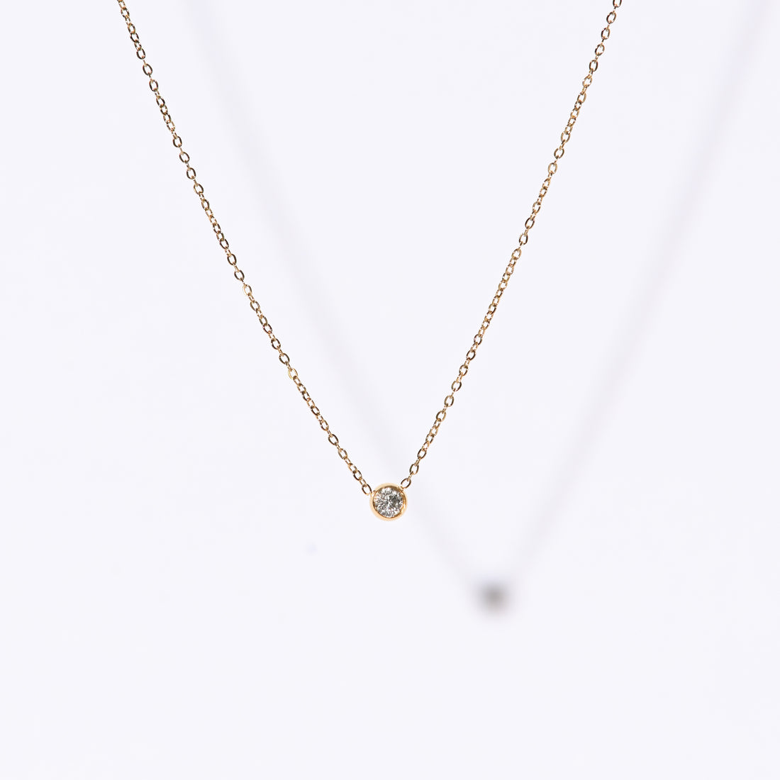 Lily Dainty Necklace | Gold