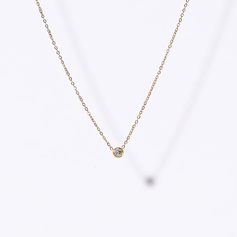 Lily Dainty Necklace | Gold