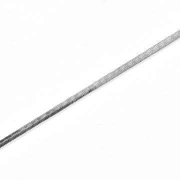 Lorelai 2mm Snake Necklace | Silver