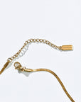 Lorelai 2mm Snake Necklace | Gold
