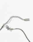 Lorelai 2mm Snake Necklace | Silver