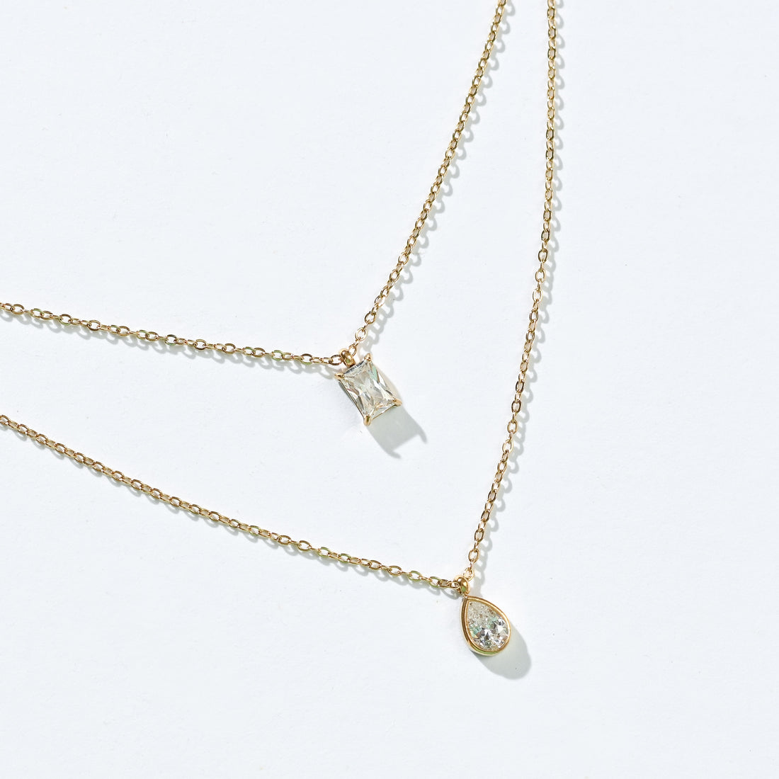 Jessica Layered Necklace | Gold