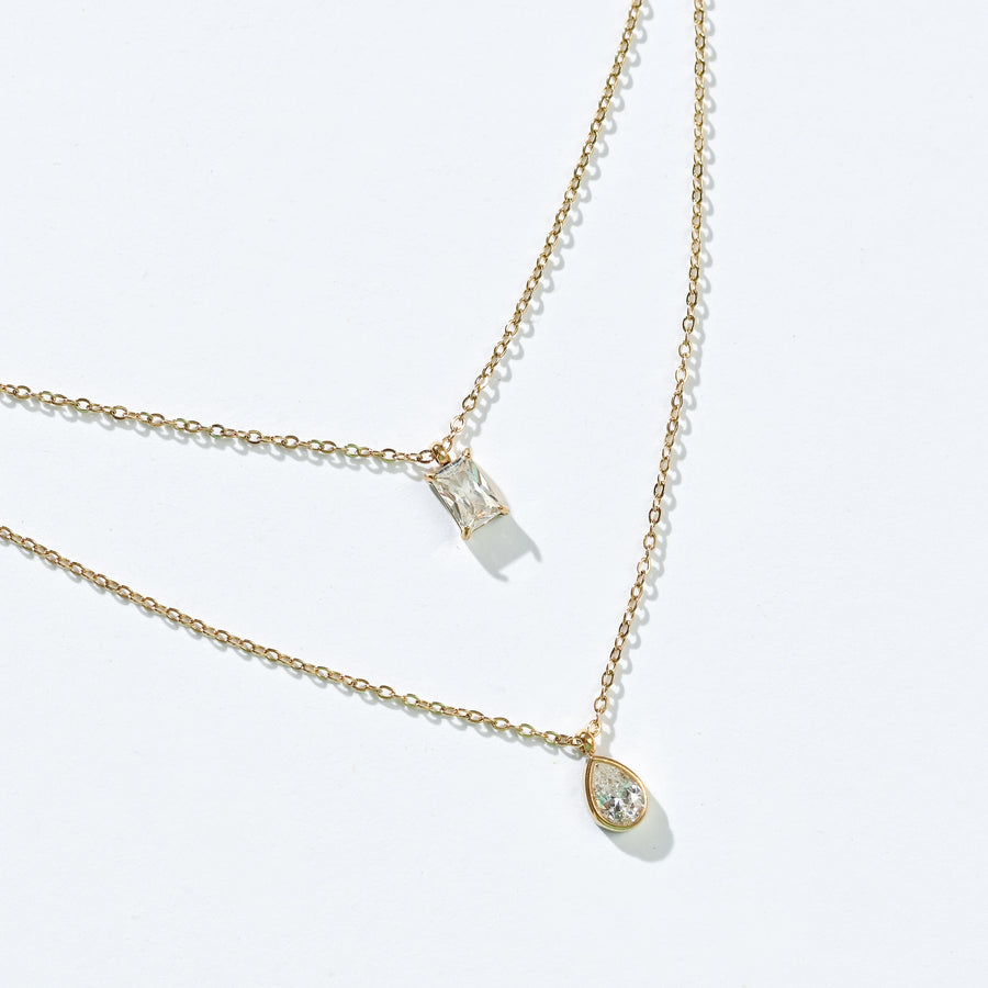 Jessica Layered Necklace | Gold