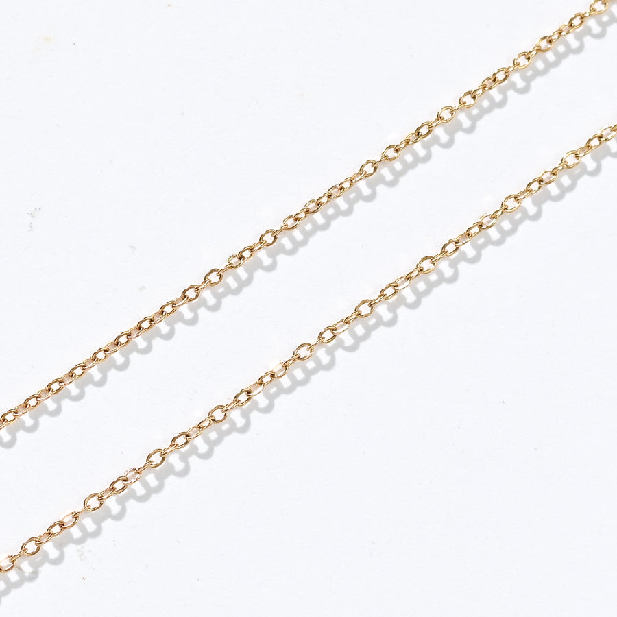 Amy Bow Necklace | Gold