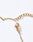 Amy Bow Necklace | Gold