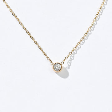 Lily Dainty Necklace | Gold