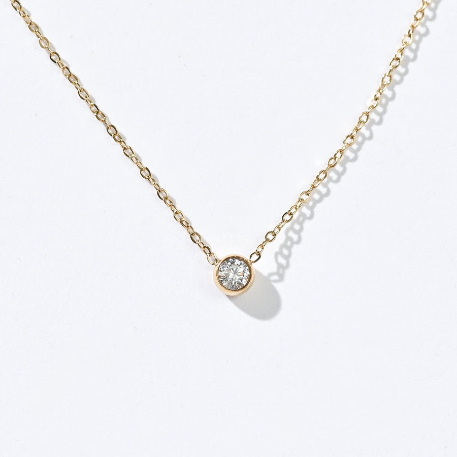 Lily Dainty Necklace | Gold
