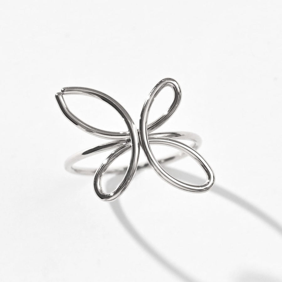 Yuri Adjustable Ring | Silver