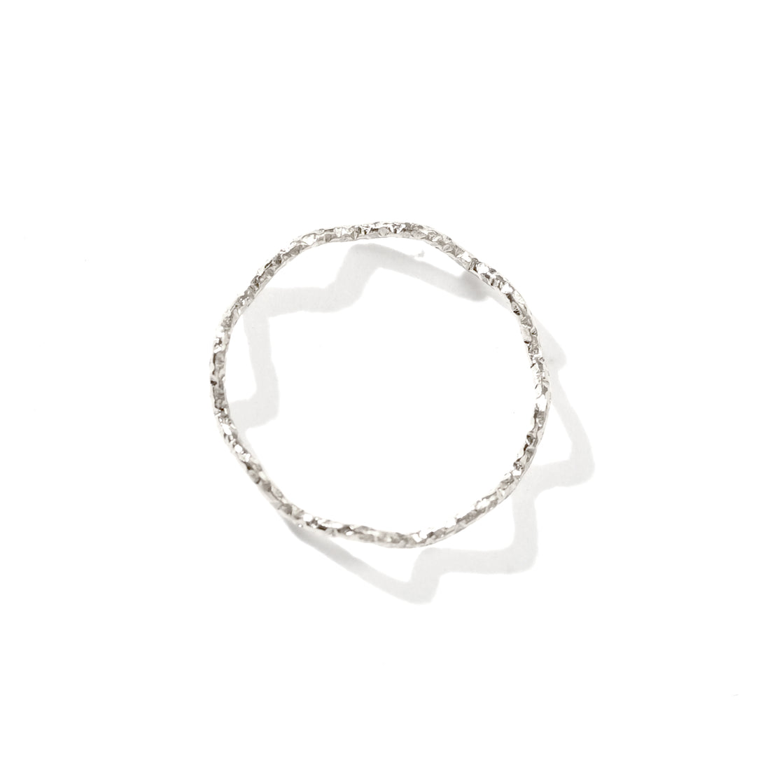 Alicia Dainty Wave Ring | Silver