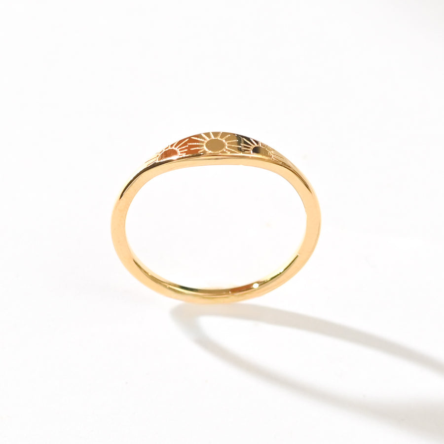 Pris Sunbeam Mini Signet | Gold