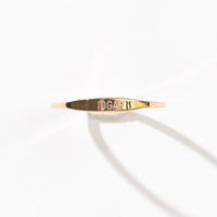 IDGAF Ring | Gold