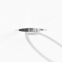 IDGAF Ring | Silver