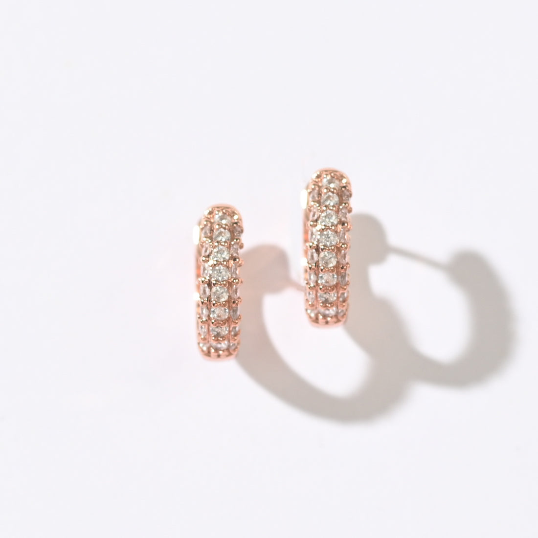 Amara Huggies | Clear Rose Gold