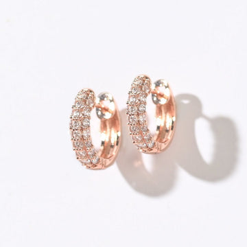 Amara Huggies | Clear Rose Gold