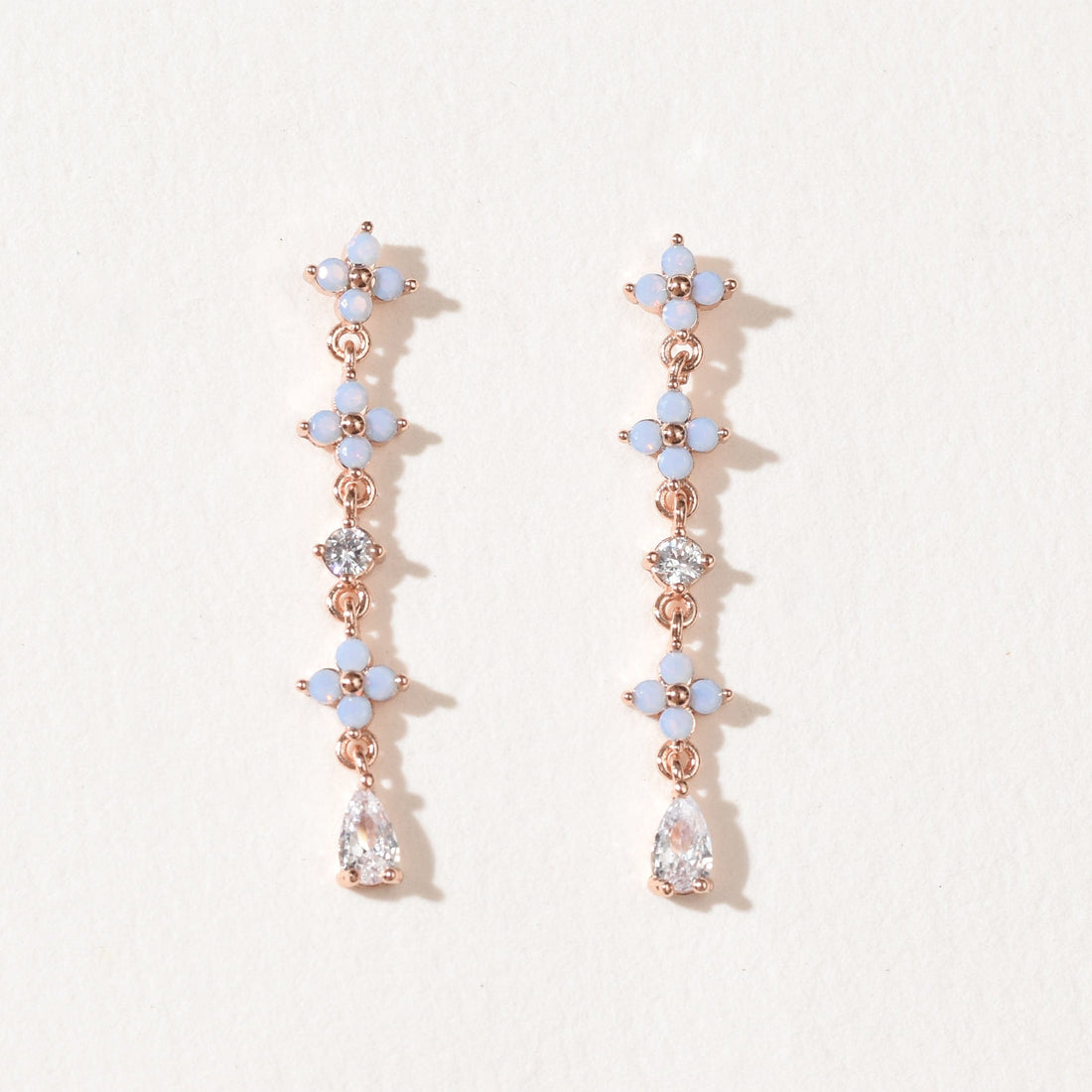 Orkid Dangle | Rose Gold