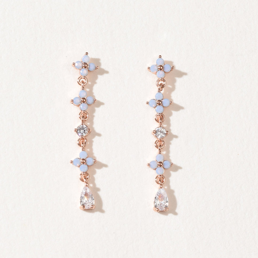 Orkid Dangle | Rose Gold