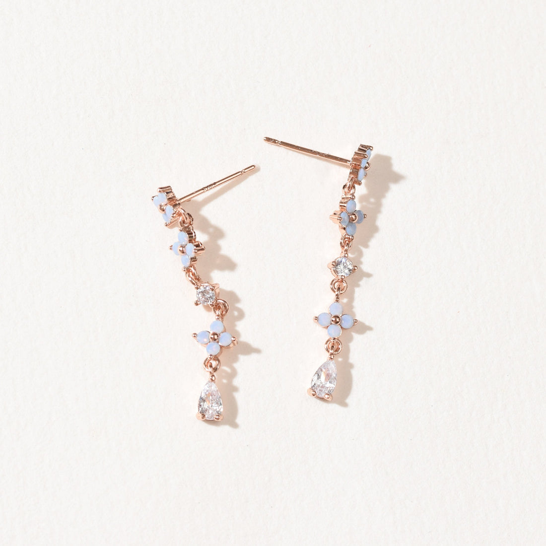 Orkid Dangle | Rose Gold