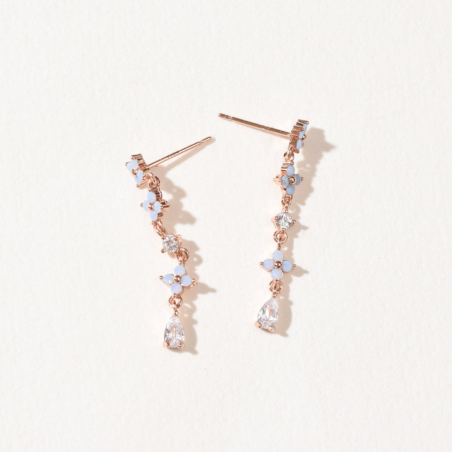 Orkid Dangle | Rose Gold
