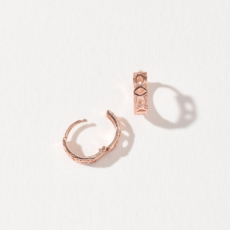 Lily Hoop | Rose Gold