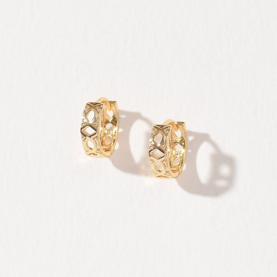 Lily Hoop | Gold