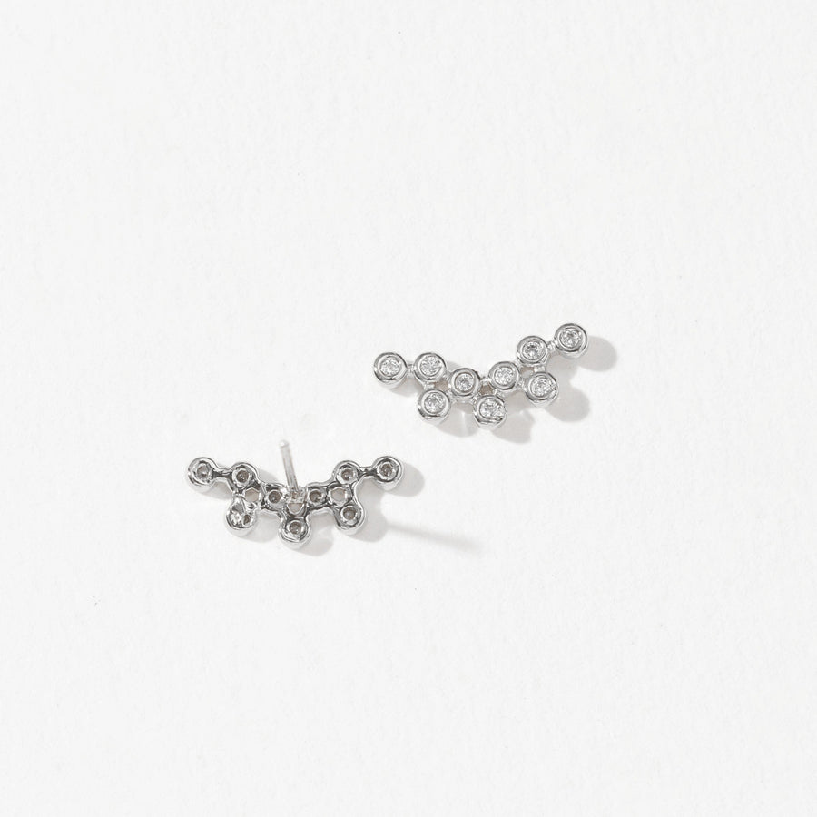 Cloud Stud | Silver