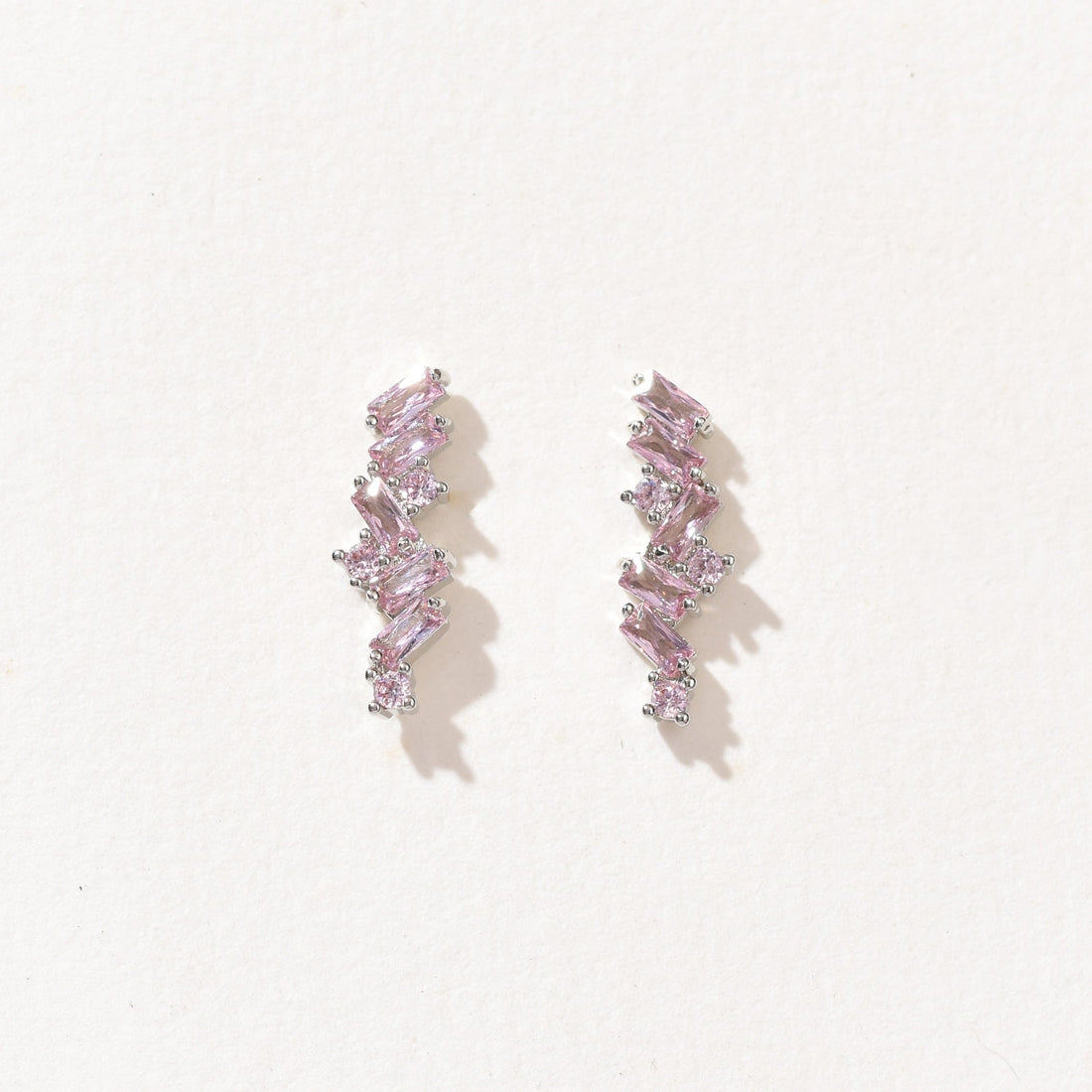 Zara Climber | Blush Silver
