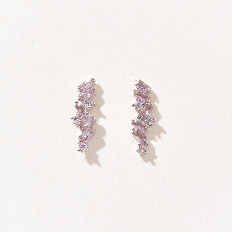 Zara Climber | Blush Silver