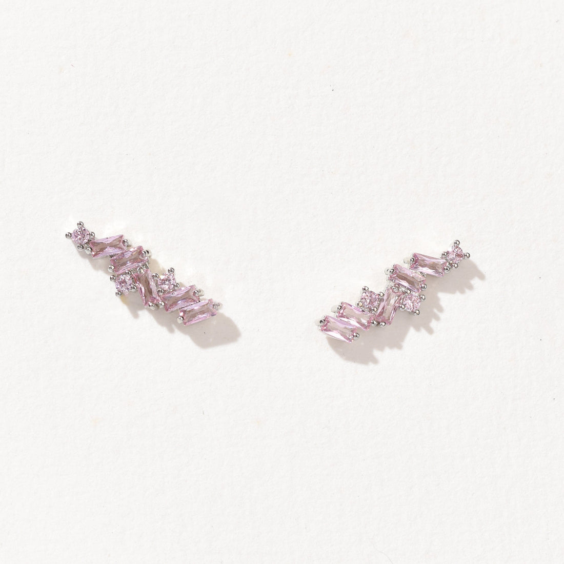 Zara Climber | Blush Silver