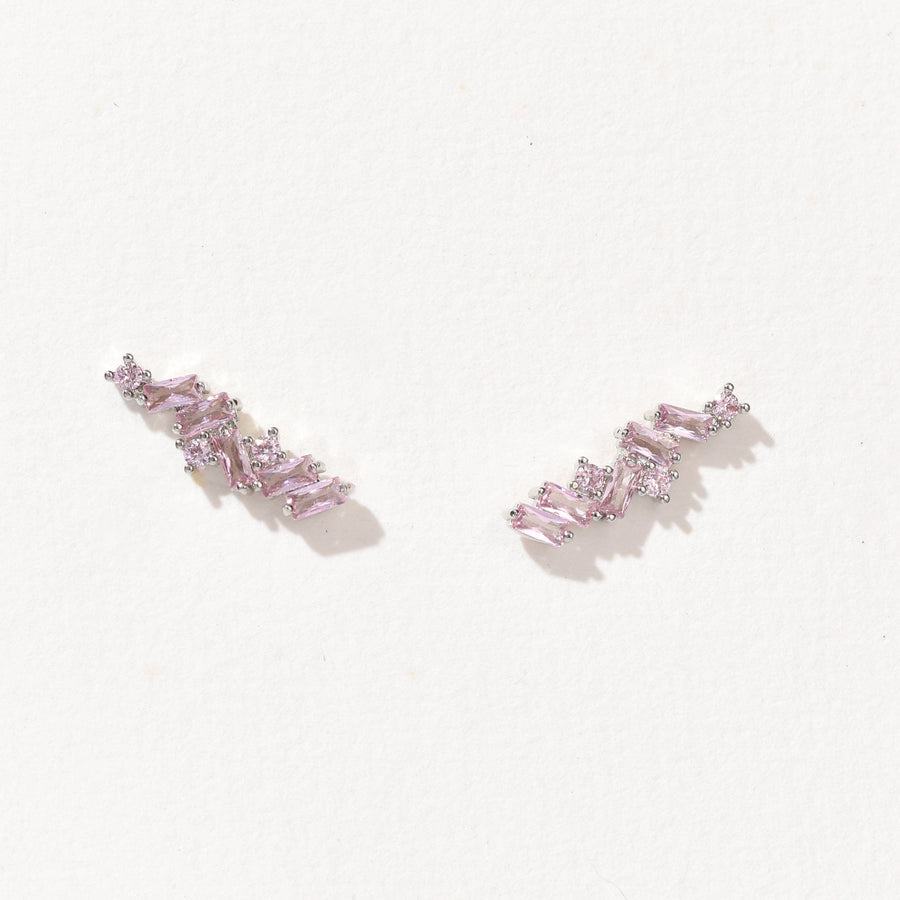 Zara Climber | Blush Silver
