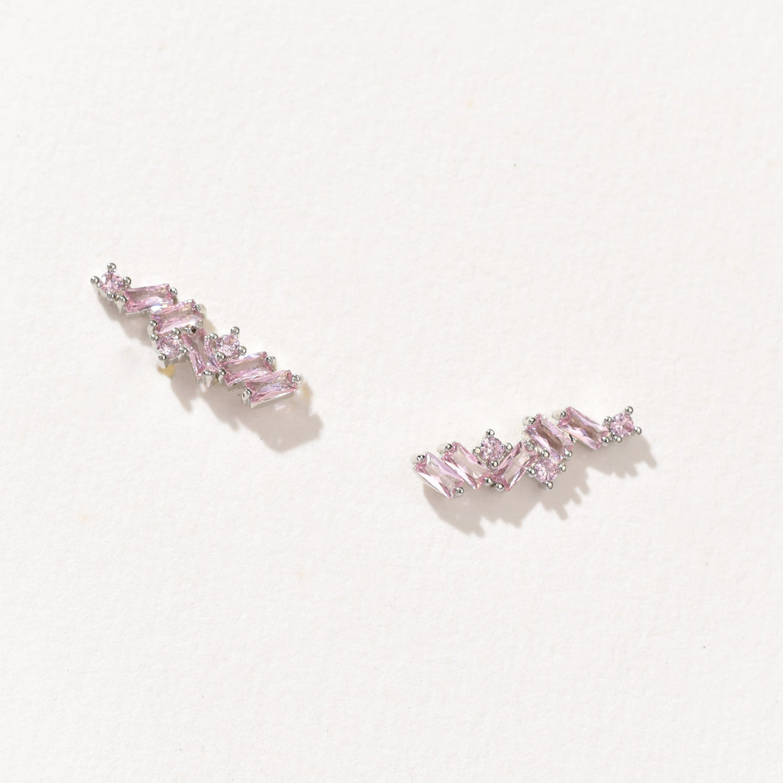 Zara Climber | Blush Silver