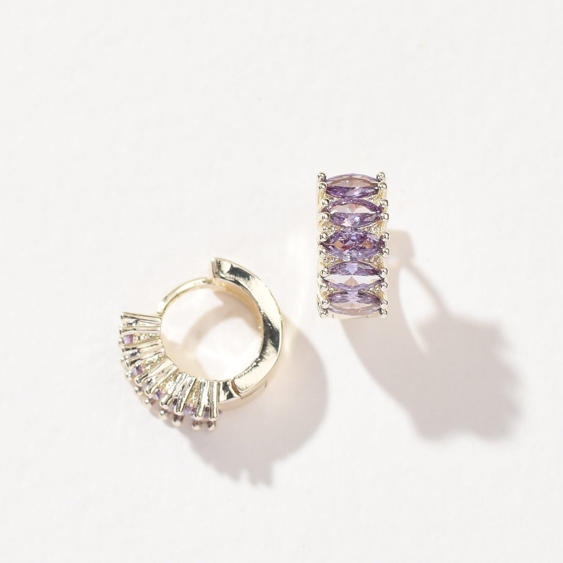 Jada Hoop | Violet 14k Gold