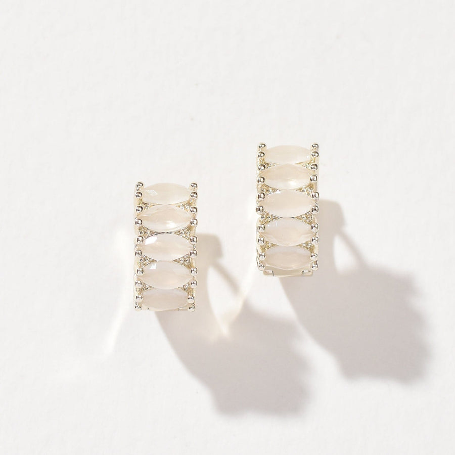 Jada Hoop | Porcelain 14k Gold