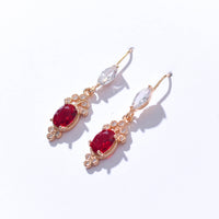 Ru-Lin | Red Dangles