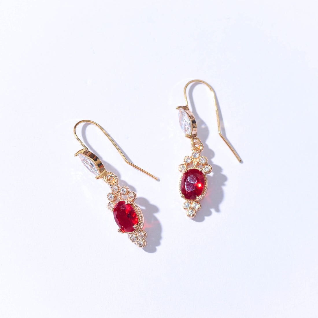 Ru-Lin | Red Dangles