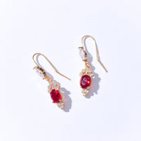Ru-Lin | Red Dangles