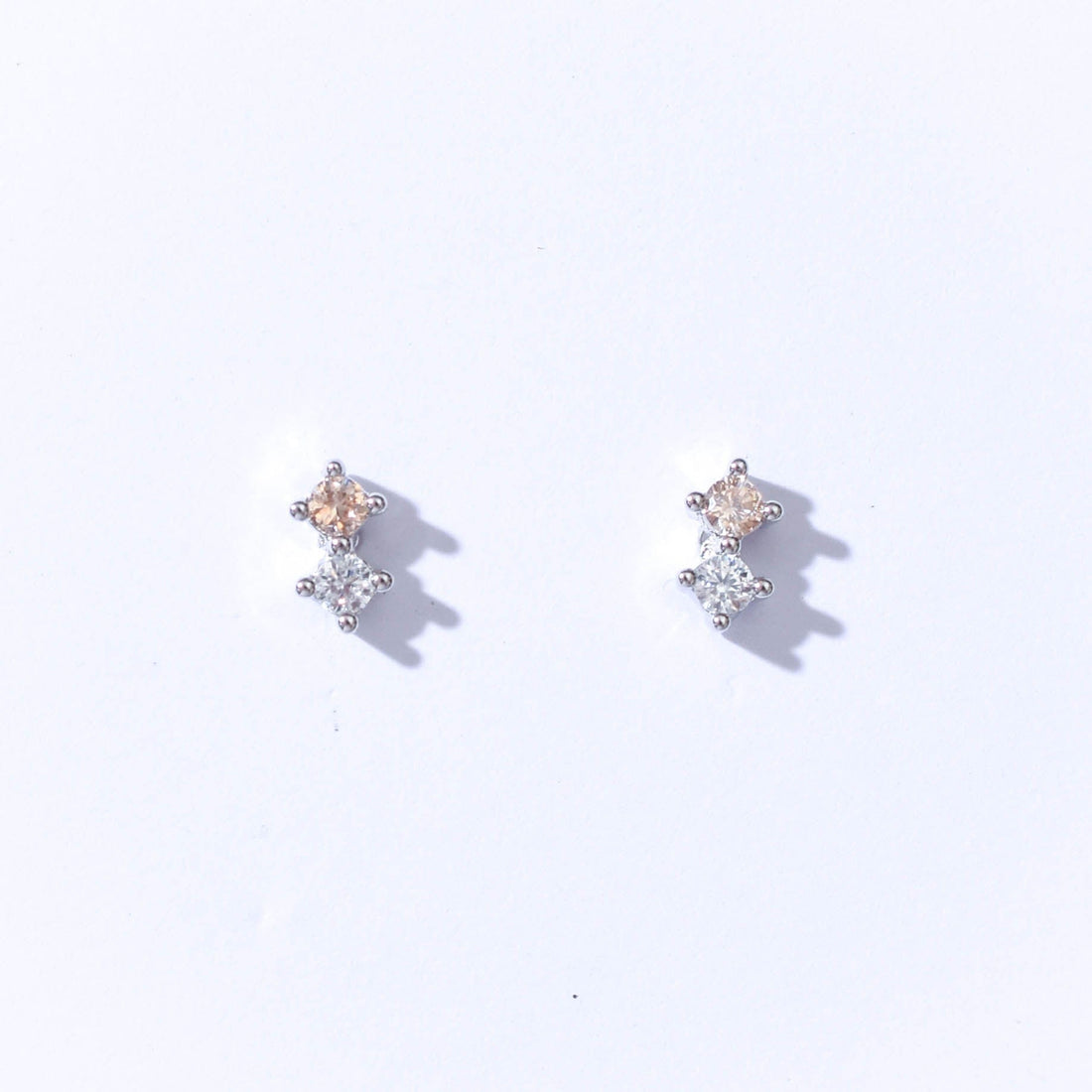 Hazel Studs | Silver