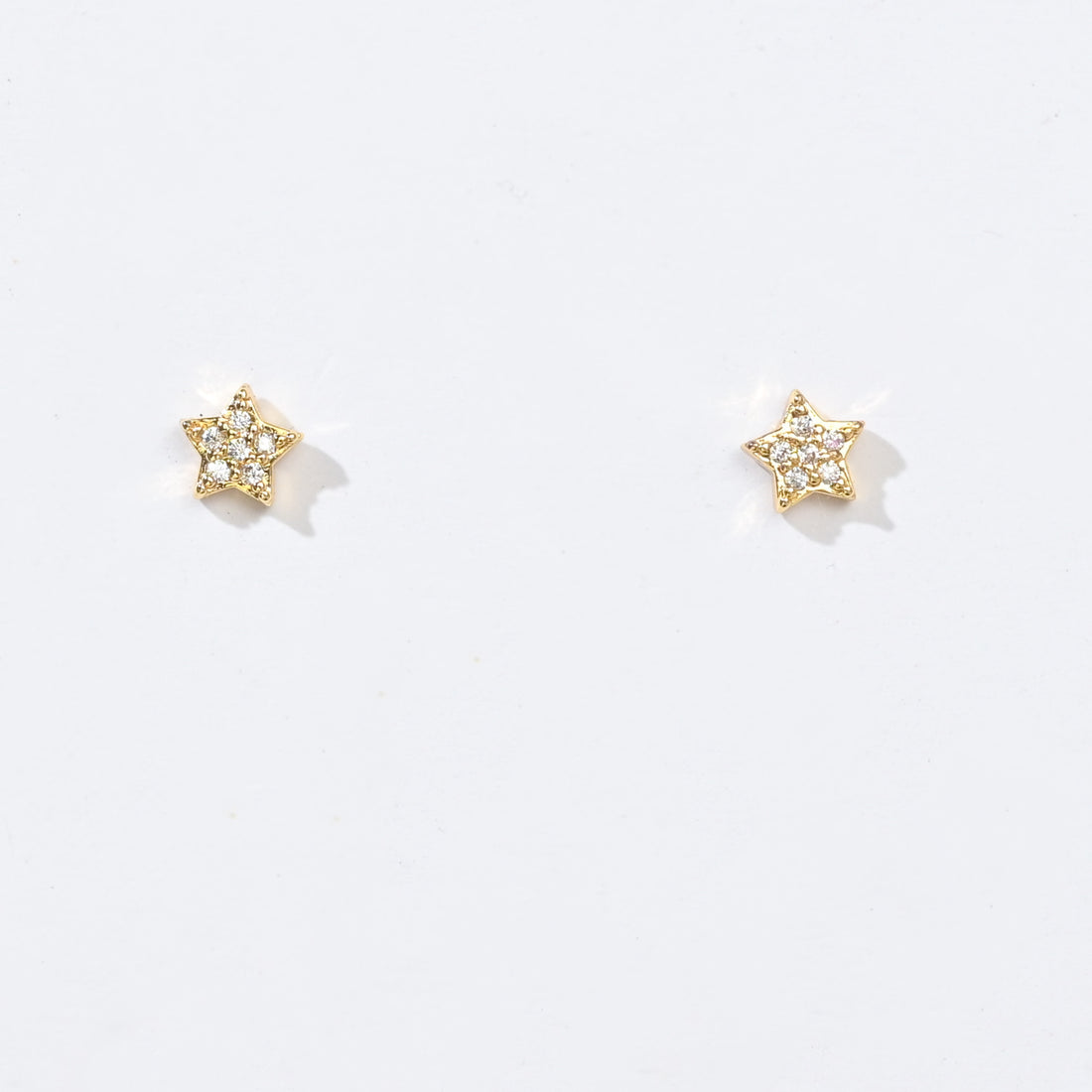 Starlight Star Studs | Gold