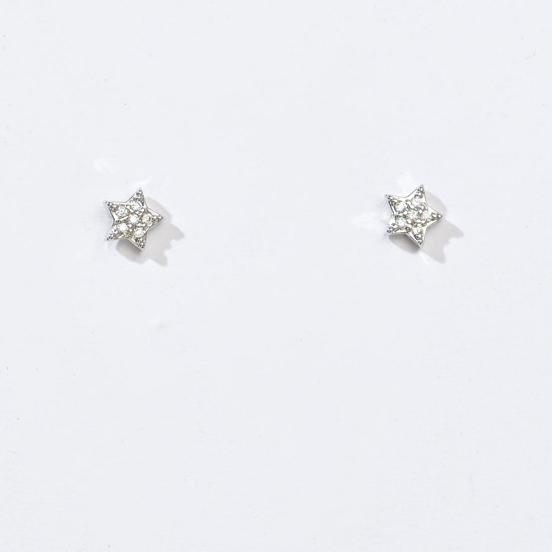 Starlight Star Studs | Silver