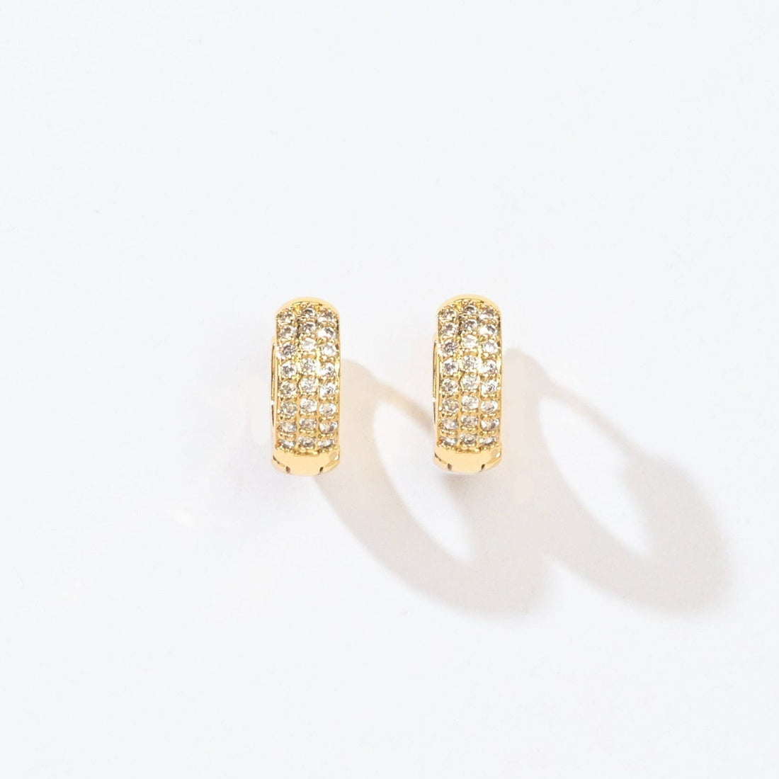 Rhea Baby Huggies | Clear Gold