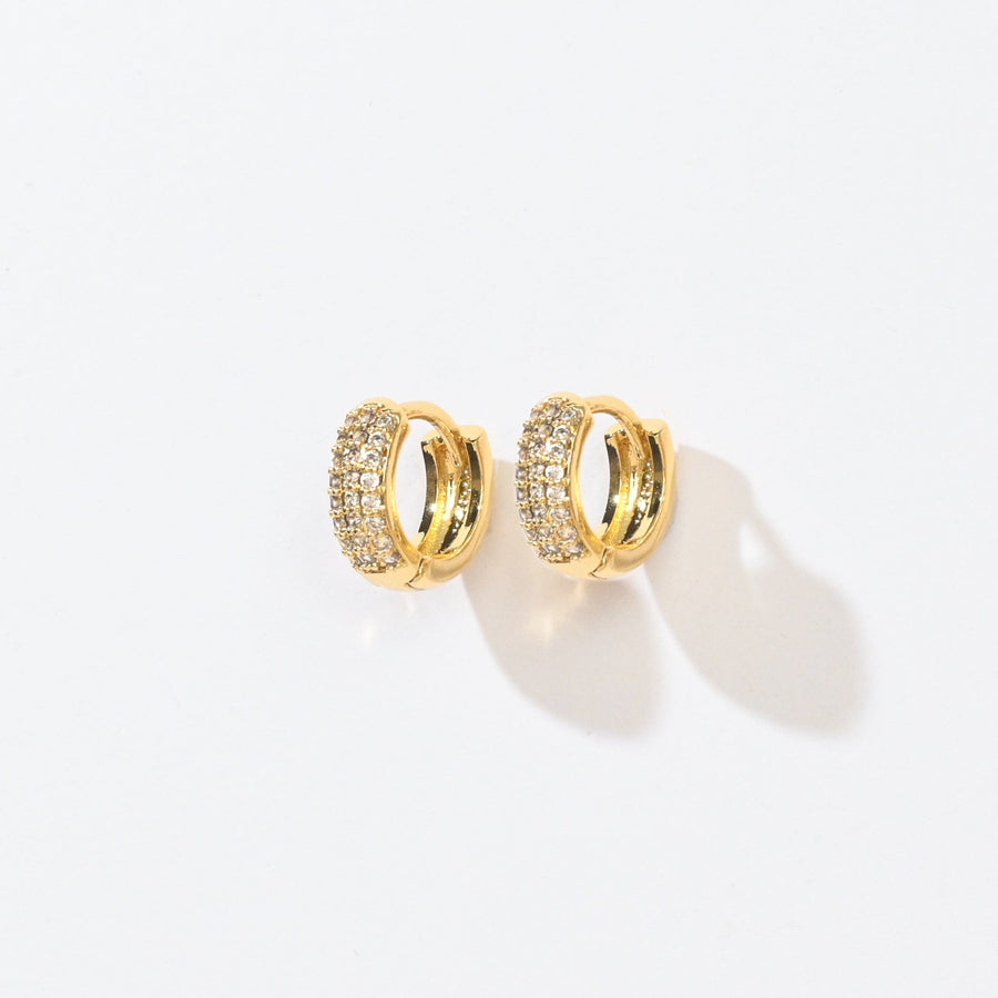 Rhea Baby Huggies | Clear Gold