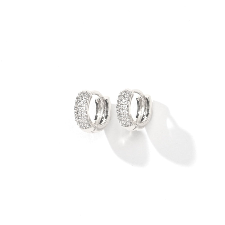 Rhea Baby Huggies | Clear Silver