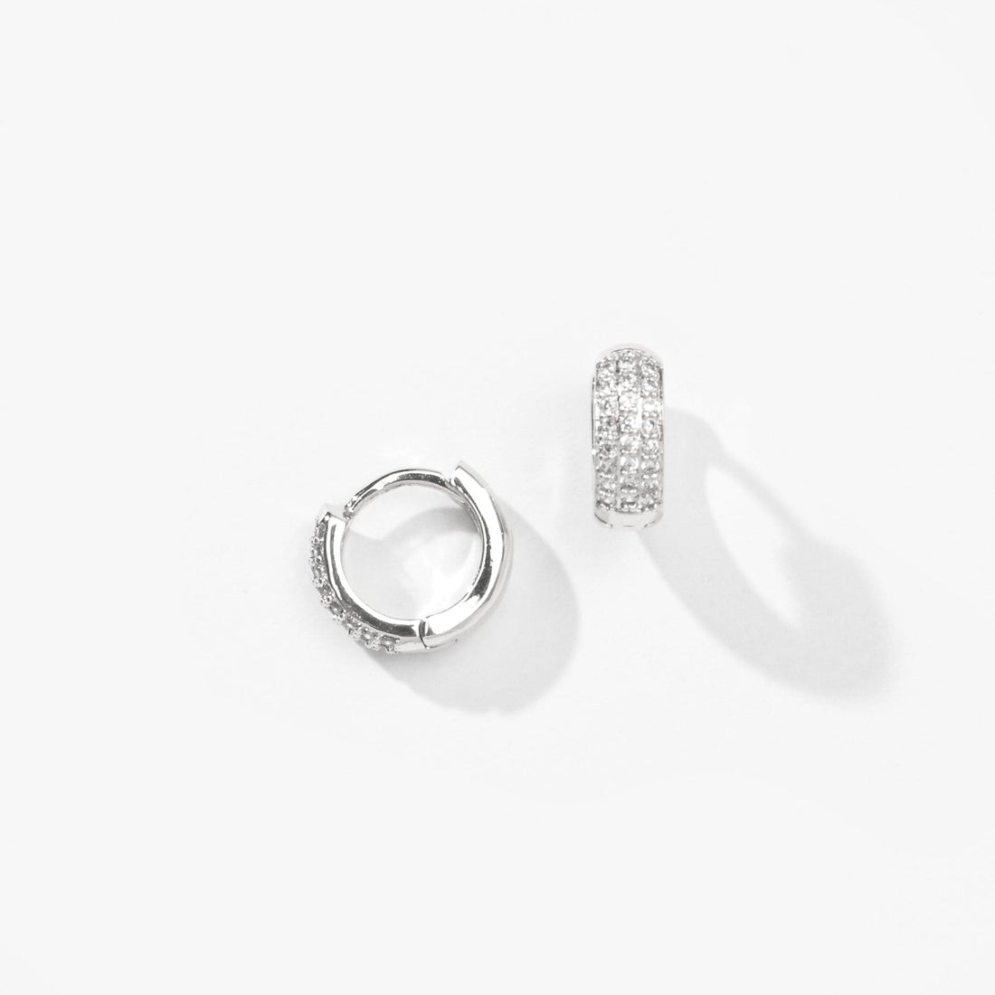 Rhea Baby Huggies | Clear Silver