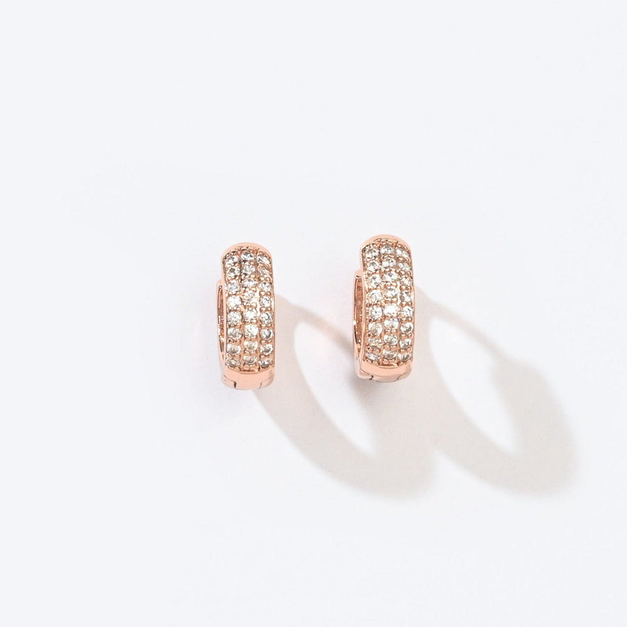 Rhea Baby Huggies | Clear Rose Gold