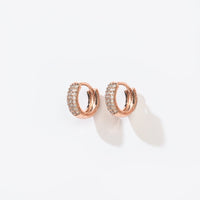 Rhea Baby Huggies | Clear Rose Gold