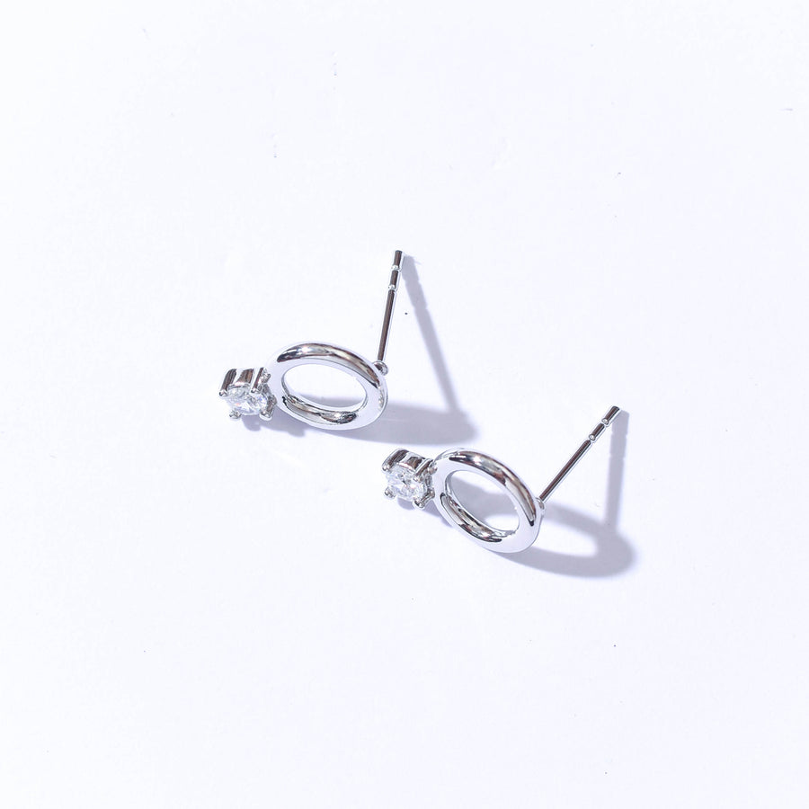 Mandy Studs | Silver
